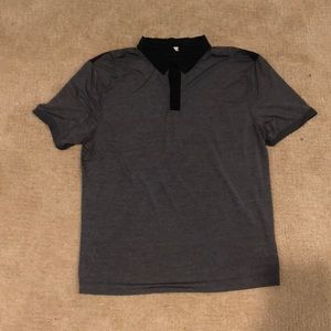 Lululemon Polo Grey and Black